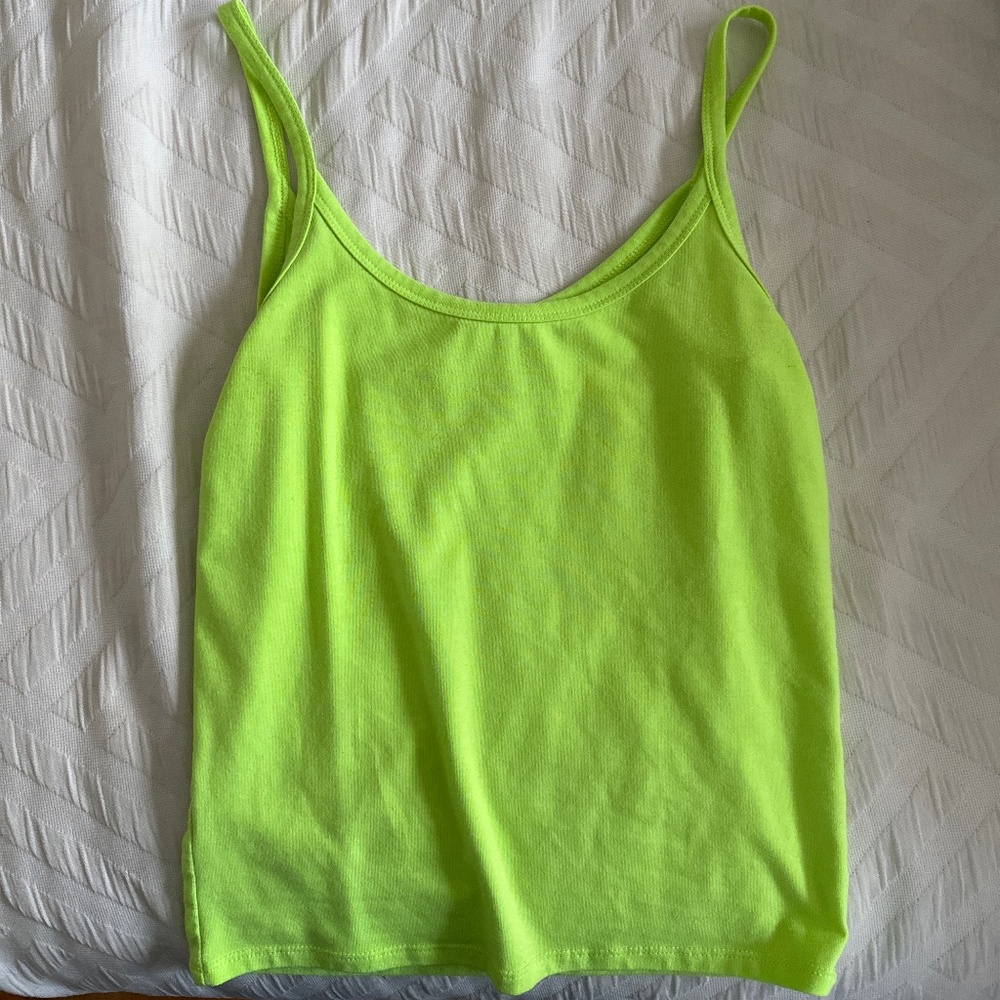 Forever 21 Lime Green Tank Top